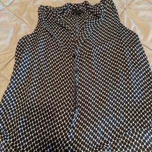 Cute summer silk-feel blouse 2x